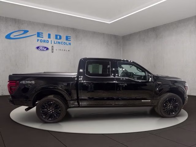 2025 Agate Black Metallic Ford F-150 Platinum 4X4 Truck
