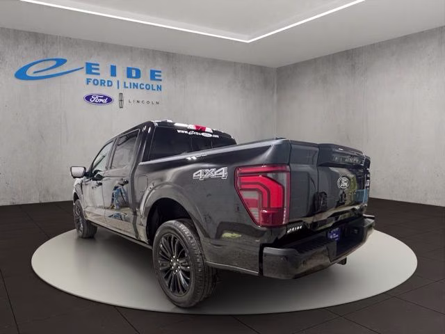 2025 Agate Black Metallic Ford F-150 Platinum 4X4 Truck
