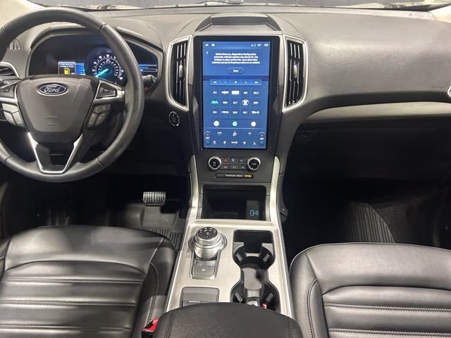 2024 Agate Black Metallic Ford Edge SEL AWD SUV