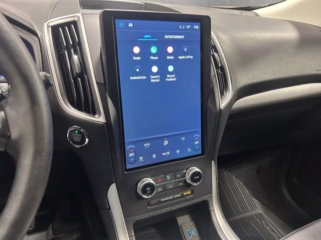 2024 Agate Black Metallic Ford Edge SEL AWD SUV