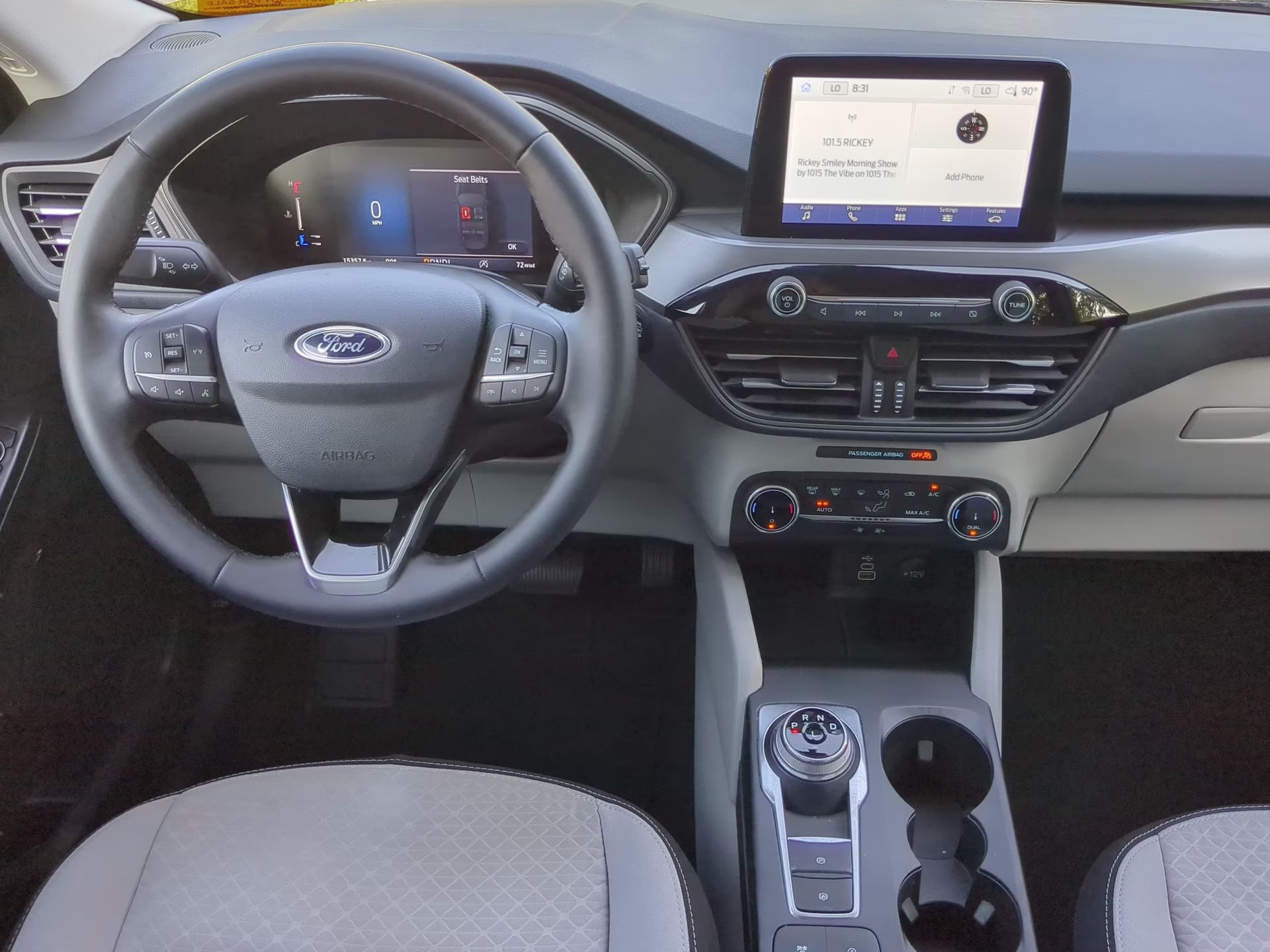 2024 Agate Black Metallic Ford Escape Active FWD SUV