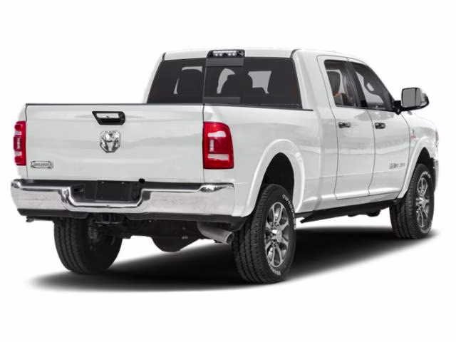 2019 Bright White Clearcoat Ram 2500 Laramie Longhorn 4X4 Truck