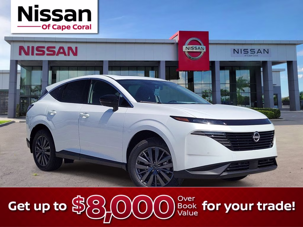 2026 Everest White Pearl Tricoat Nissan Murano SL AWD SUV