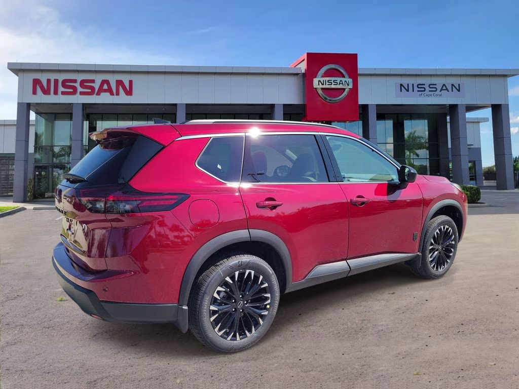 2026 Scarlet Ember Tintcoat Nissan Rogue Dark Armor FWD SUV