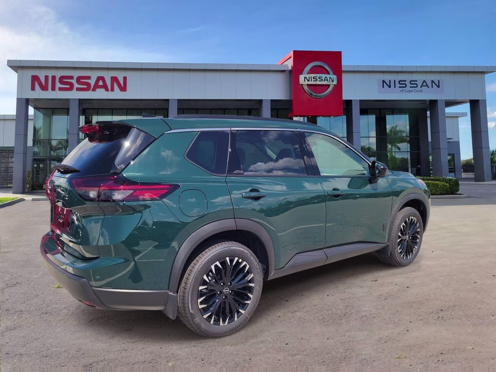 2026 Obsidian Green Nissan Rogue Dark Armor FWD SUV