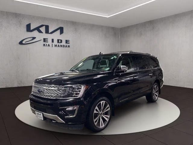 2021 Black Ford Expedition Max Platinum 4X4 SUV