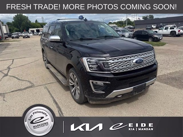 2021 Black Ford Expedition Max Platinum 4X4 SUV