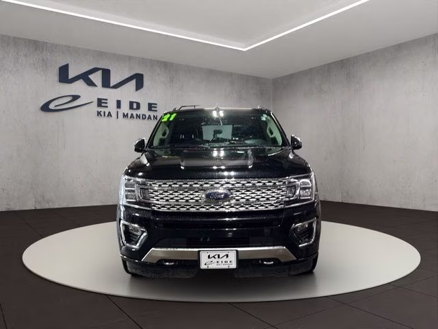 2021 Black Ford Expedition Max Platinum 4X4 SUV