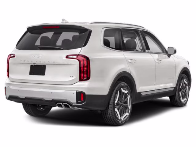 2024 Glacial White Pearl Kia Telluride S AWD SUV