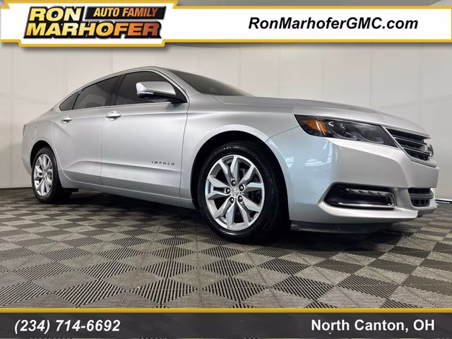 2018 Silver Ice Metallic Chevrolet Impala LT FWD Sedan