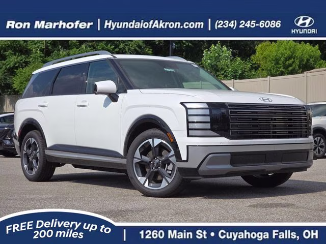 2026 Creamy White Pearl Hyundai Palisade Hybrid Limited AWD SUV