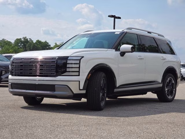 2026 Creamy White Pearl Hyundai Palisade Hybrid Limited AWD SUV