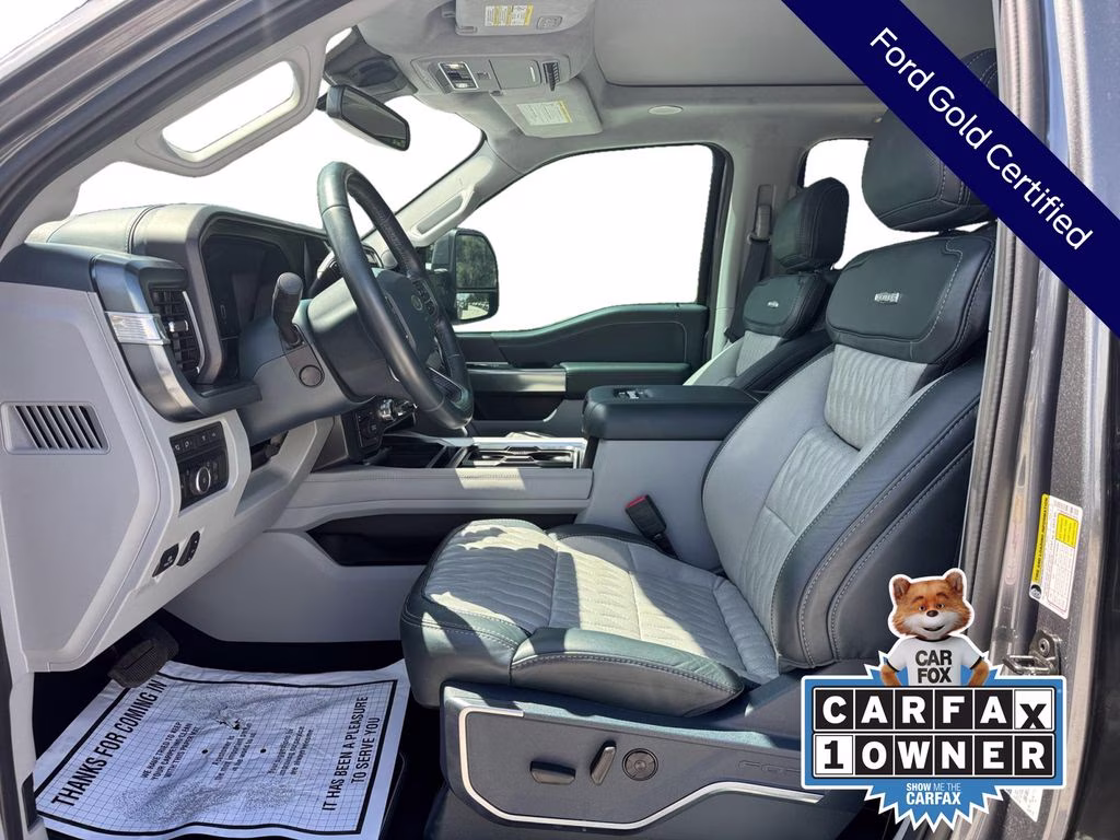 2023 Gray Metallic Ford Super Duty F-450 DRW Limited DRW 4X4 Truck