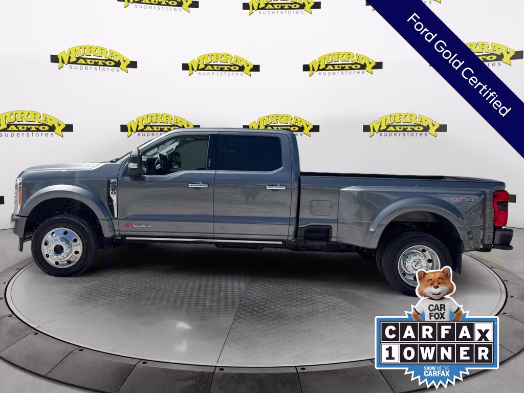 2023 Gray Metallic Ford Super Duty F-450 DRW Limited DRW 4X4 Truck
