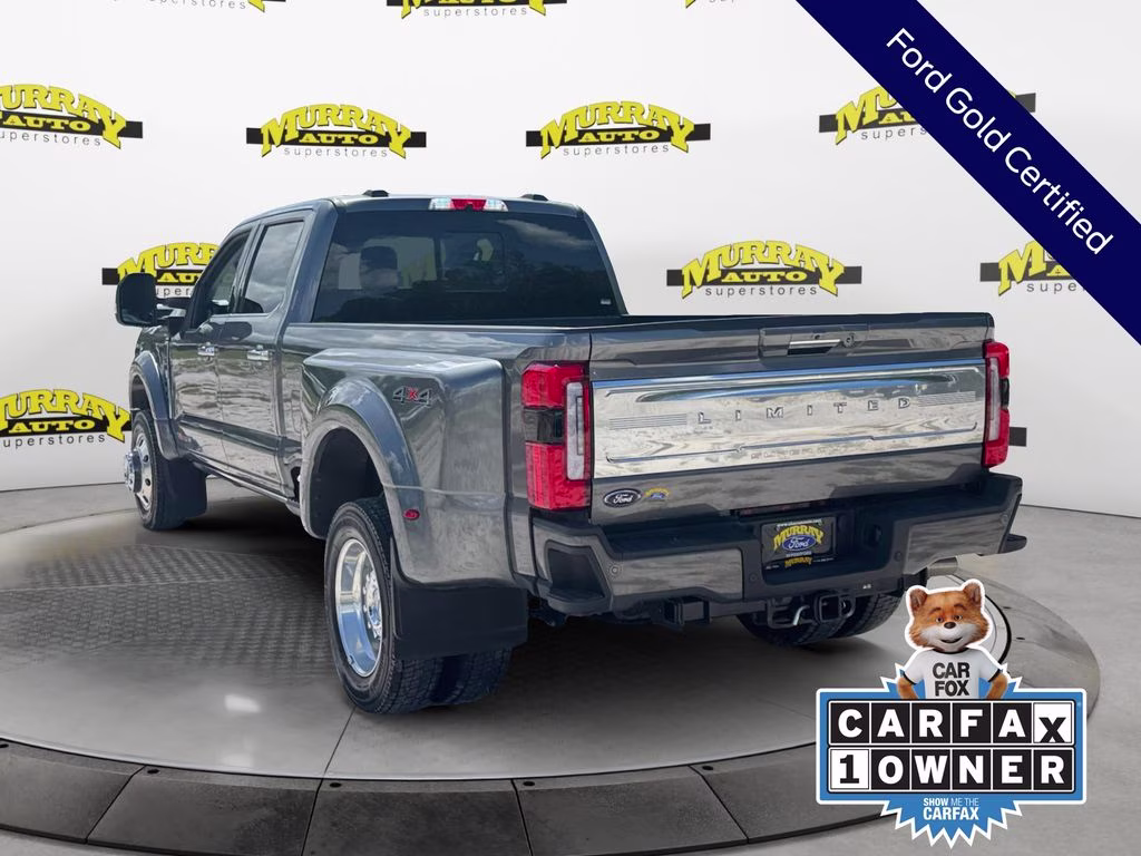 2023 Gray Metallic Ford Super Duty F-450 DRW Limited DRW 4X4 Truck
