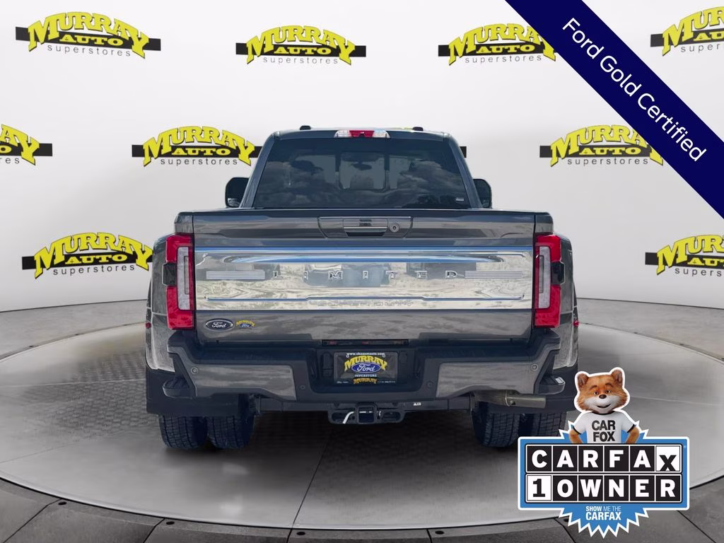 2023 Gray Metallic Ford Super Duty F-450 DRW Limited DRW 4X4 Truck
