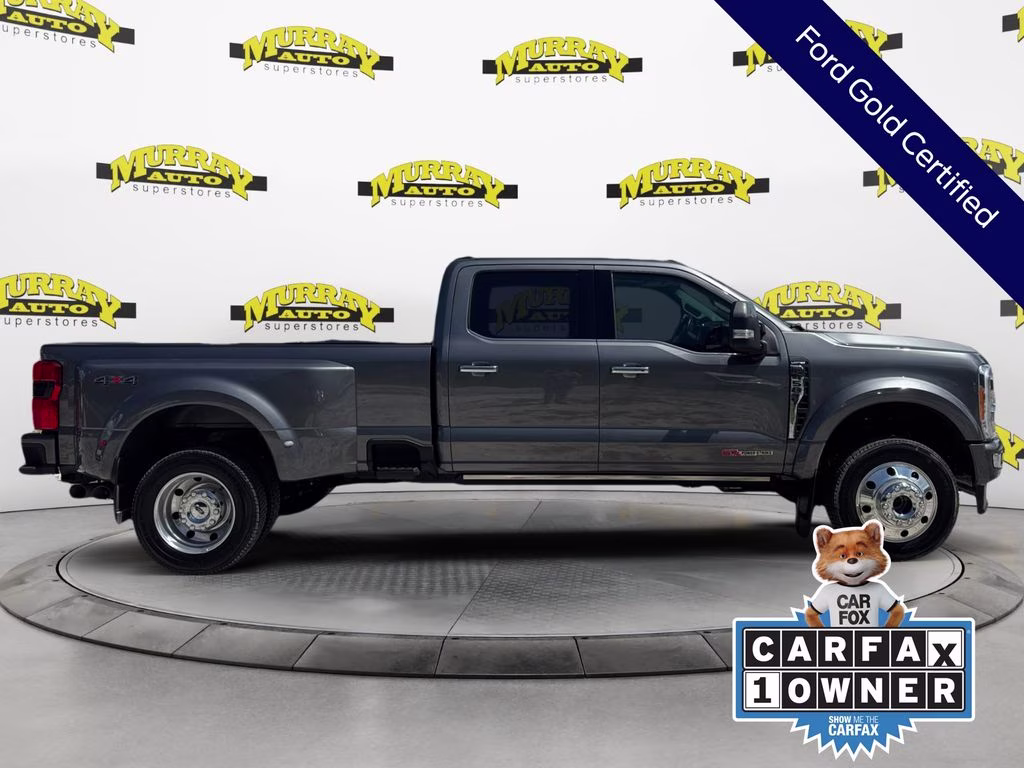 2023 Gray Metallic Ford Super Duty F-450 DRW Limited DRW 4X4 Truck