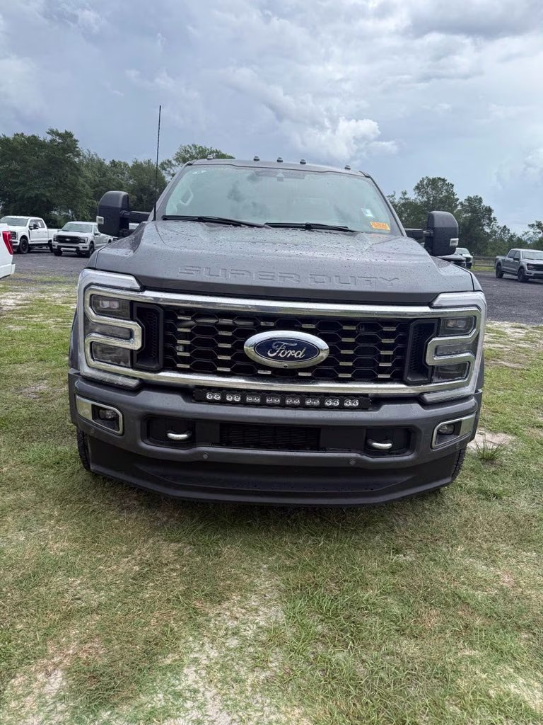 2023 Gray Metallic Ford Super Duty F-450 DRW Limited 4X4 Truck