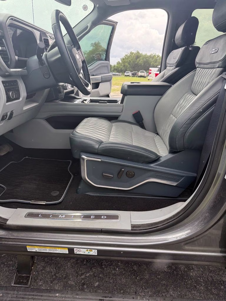 2023 Gray Metallic Ford Super Duty F-450 DRW Limited 4X4 Truck