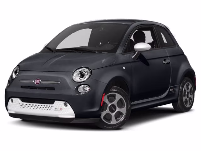 2016 Rhino Clearcoat FIAT 500e Battery Electric FWD Hatchback
