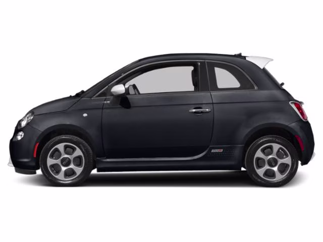 2016 Rhino Clearcoat FIAT 500e Battery Electric FWD Hatchback