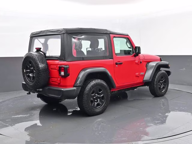 2018 Firecracker Red Clearcoat Jeep Wrangler Sport 4X4 SUV