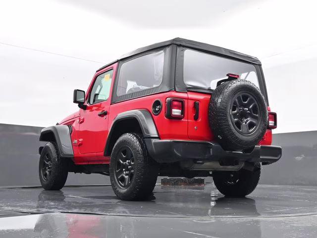 2018 Firecracker Red Clearcoat Jeep Wrangler Sport 4X4 SUV