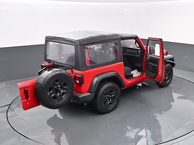 2018 Firecracker Red Clearcoat Jeep Wrangler Sport 4X4 SUV