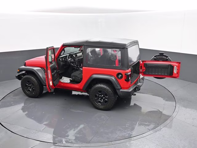 2018 Firecracker Red Clearcoat Jeep Wrangler Sport 4X4 SUV
