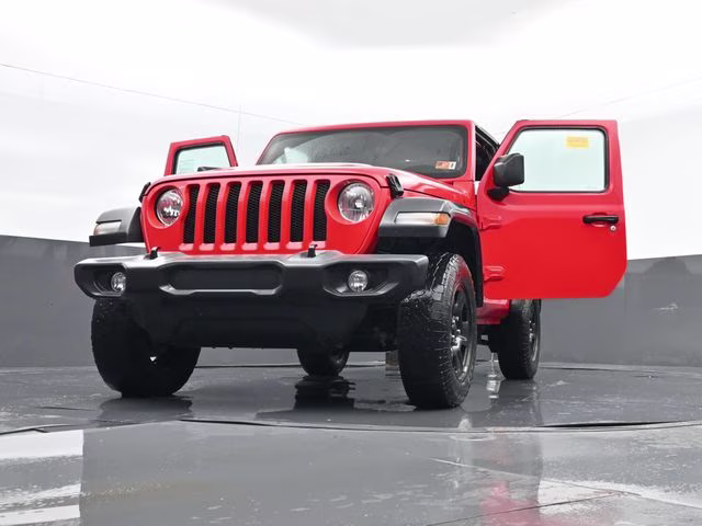 2018 Firecracker Red Clearcoat Jeep Wrangler Sport 4X4 SUV