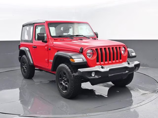 2018 Firecracker Red Clearcoat Jeep Wrangler Sport 4X4 SUV