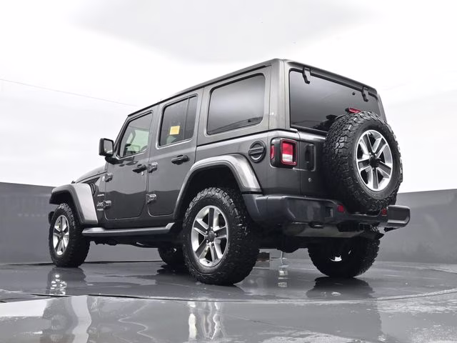 2019 Granite Crystal Metallic Clearcoat Jeep Wrangler Unlimited Sahara 4X4 SUV