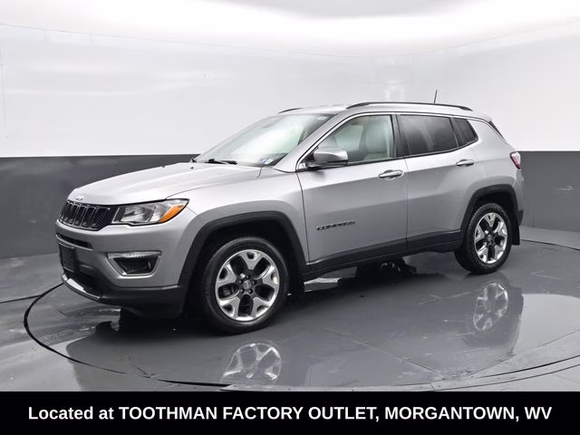 2019 Billet Silver Metallic Clearcoat Jeep Compass Limited 4X4 SUV