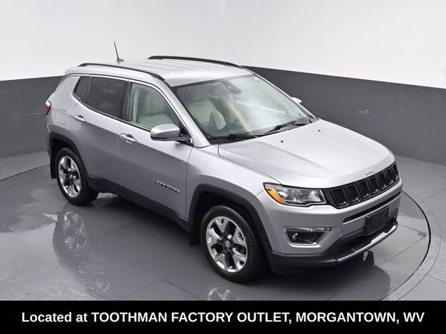 2019 Billet Silver Metallic Clearcoat Jeep Compass Limited 4X4 SUV