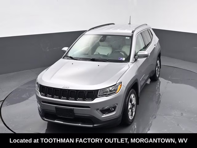 2019 Billet Silver Metallic Clearcoat Jeep Compass Limited 4X4 SUV