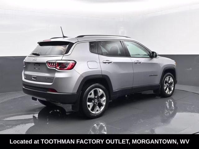 2019 Billet Silver Metallic Clearcoat Jeep Compass Limited 4X4 SUV