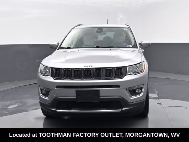 2019 Billet Silver Metallic Clearcoat Jeep Compass Limited 4X4 SUV