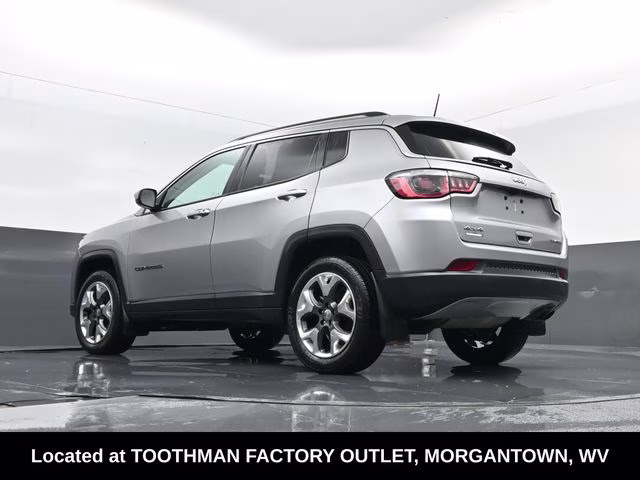 2019 Billet Silver Metallic Clearcoat Jeep Compass Limited 4X4 SUV