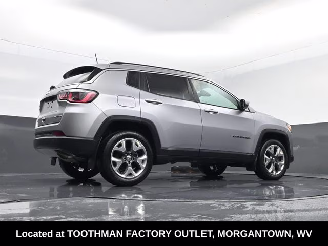 2019 Billet Silver Metallic Clearcoat Jeep Compass Limited 4X4 SUV
