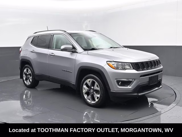 2019 Billet Silver Metallic Clearcoat Jeep Compass Limited 4X4 SUV