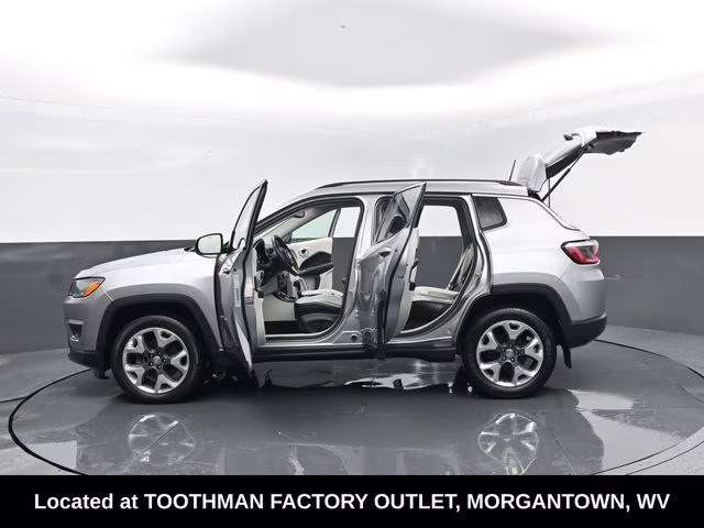 2019 Billet Silver Metallic Clearcoat Jeep Compass Limited 4X4 SUV