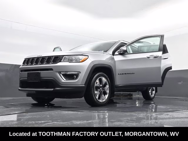 2019 Billet Silver Metallic Clearcoat Jeep Compass Limited 4X4 SUV