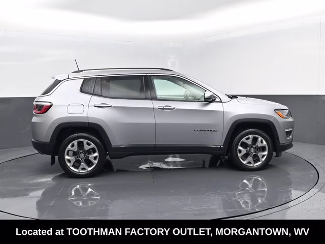 2019 Billet Silver Metallic Clearcoat Jeep Compass Limited 4X4 SUV