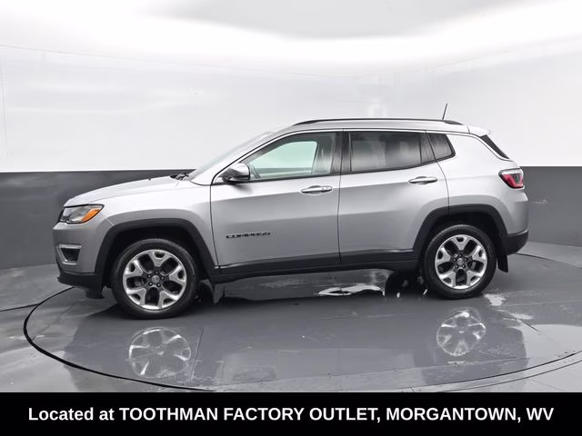 2019 Billet Silver Metallic Clearcoat Jeep Compass Limited 4X4 SUV