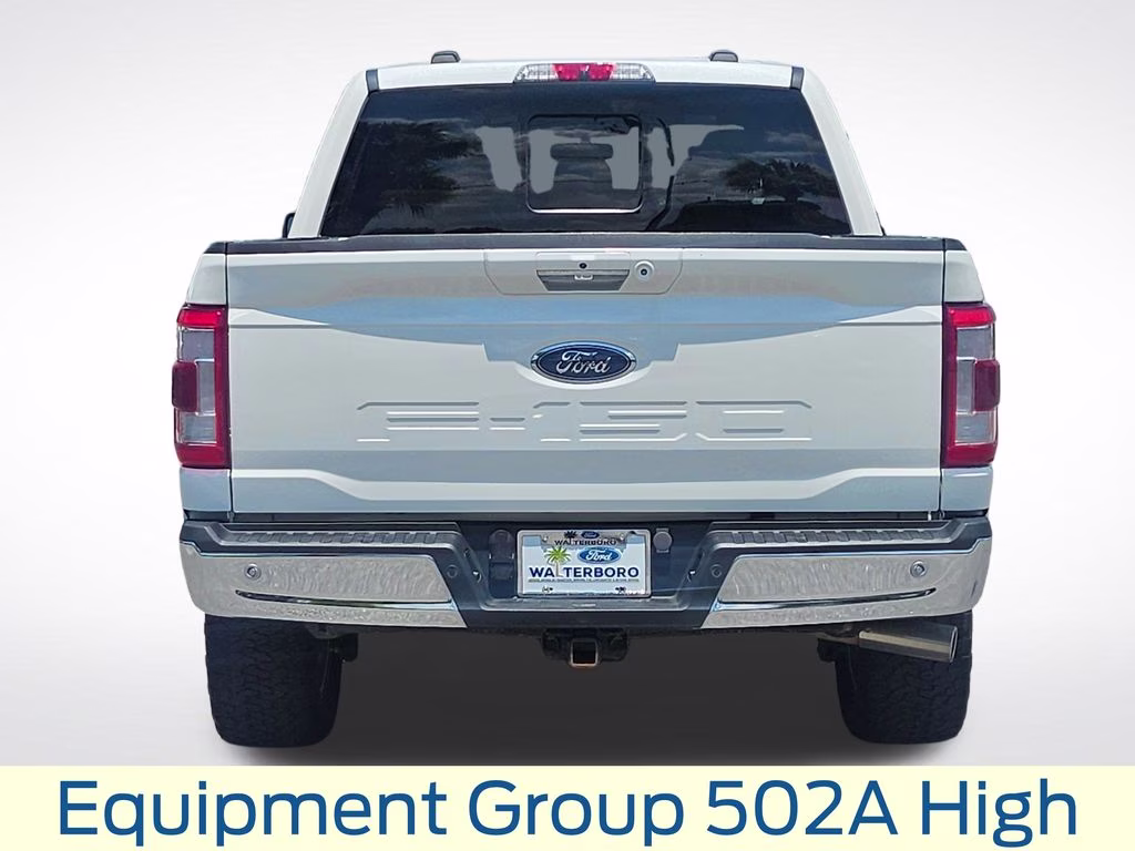 2023 Star White Metallic Tri-Coat Ford F-150 Lariat 4X4 Truck