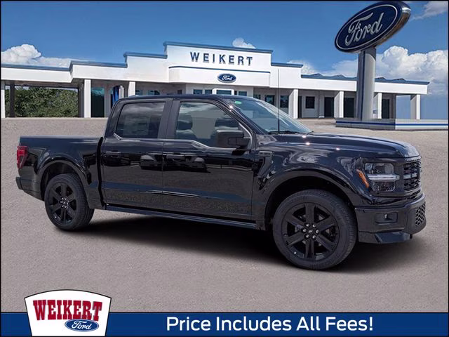 2026 Black Metallic Ford F-150 STX 4X4 Truck