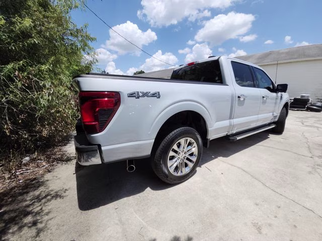 2025 White Metallic Ford F-150 XLT 4X4 Truck