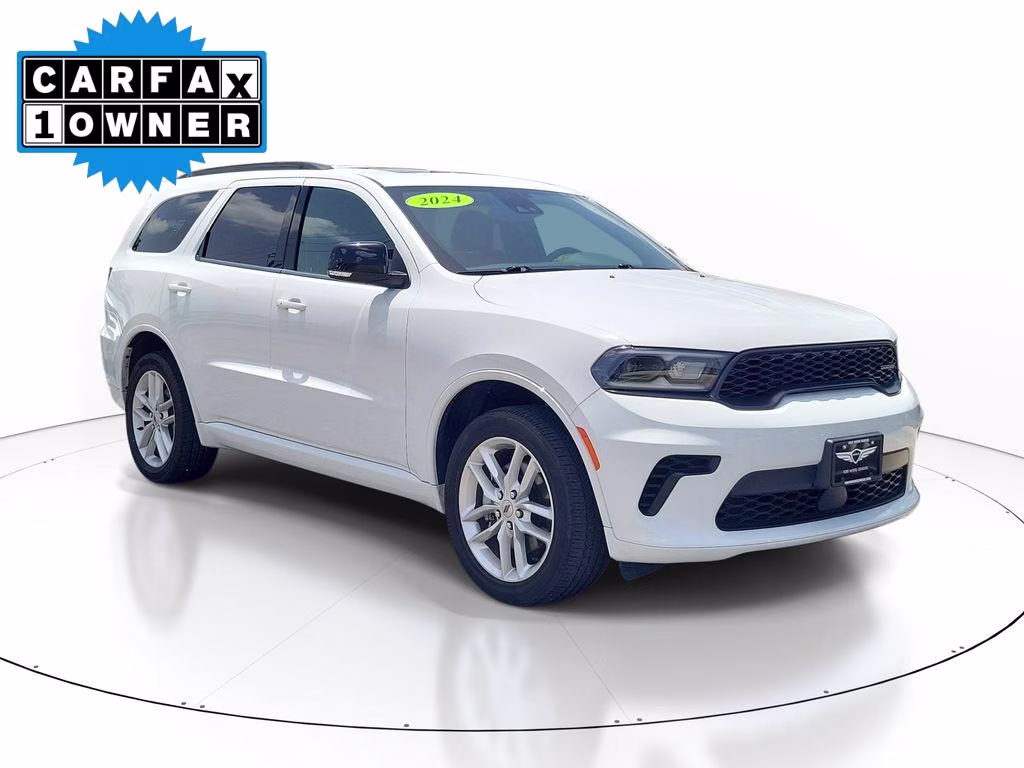 2024 White Knuckle Clearcoat Dodge Durango GT Plus AWD SUV