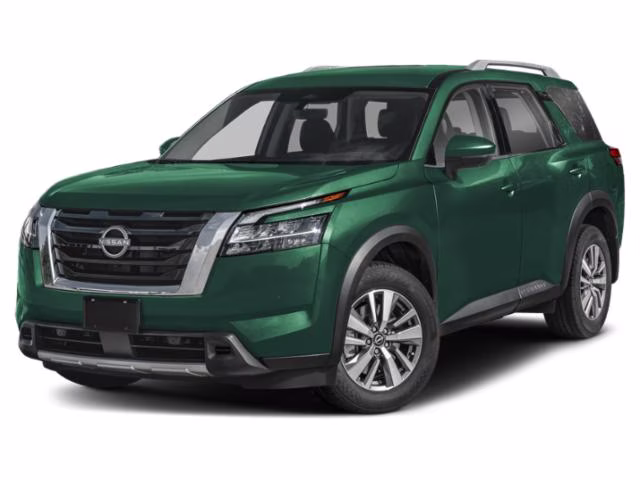 2024 Obsidian Green Pearl Nissan Pathfinder SL FWD SUV