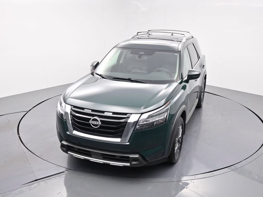 2024 Obsidian Green Pearl Nissan Pathfinder SL FWD SUV